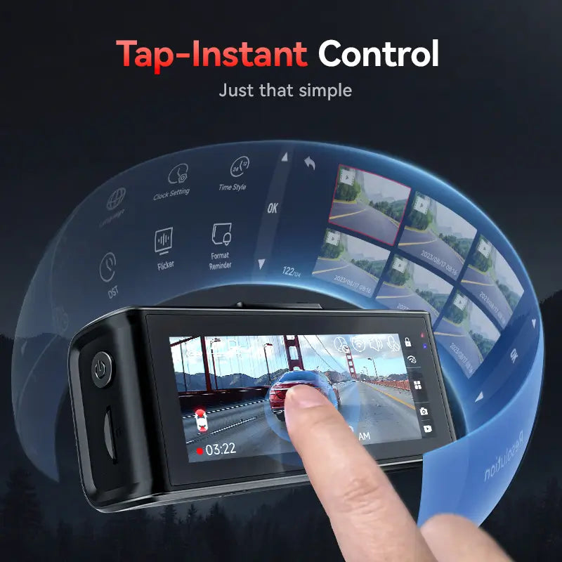 REDTIGER F7N Elite STARVIS 2 4K HDR Front and 1080p Rear Dash Cam F7N Elite