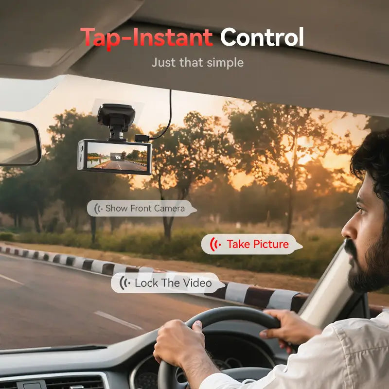 REDTIGER F7N Elite STARVIS 2 4K HDR Front and 1080p Rear Dash Cam F7N Elite