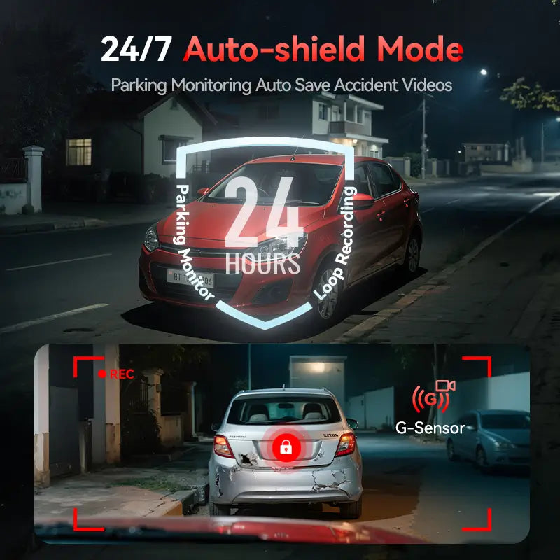 Redtiger F17 4K 3-Channel 5G Wifi Dash Cam F17