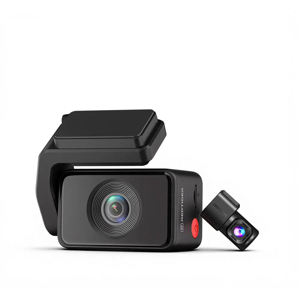 Redtiger A4 4K+1080P 5.8GHz WIFI Voice Control Dash Cam A4