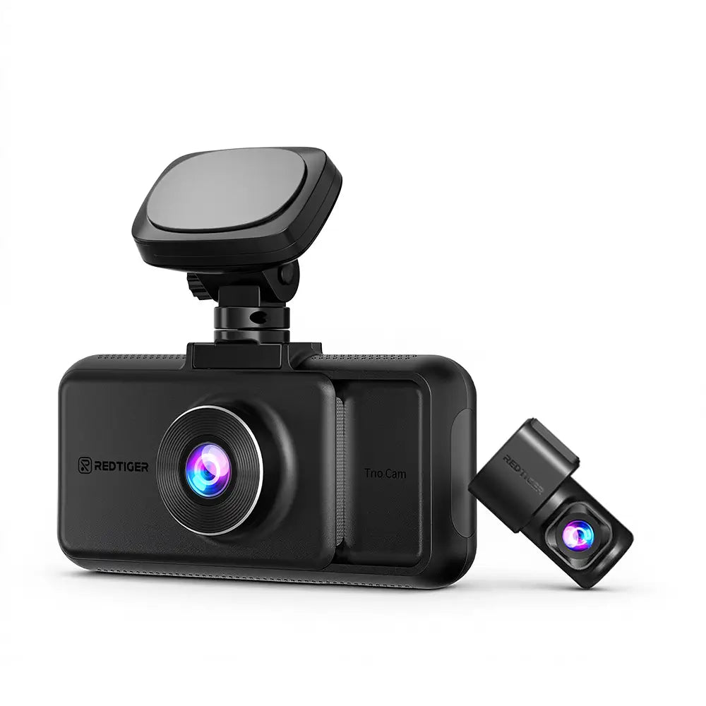 Redtiger A6 2.5k+1080P+1080P 3-Channel 5.8GHz Wifi Dash Cam A6