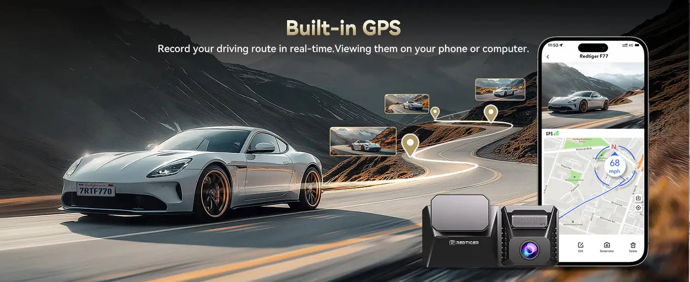 Redtiger F77 Dash Cam