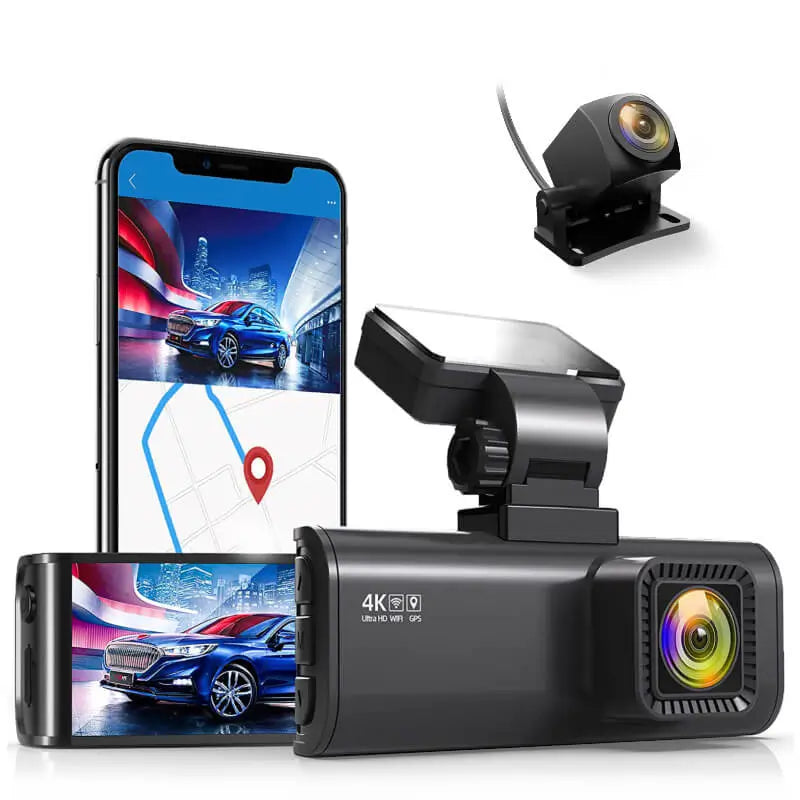 Redtiger F7N 4K Dual Front and Rear Dash Cam F7N