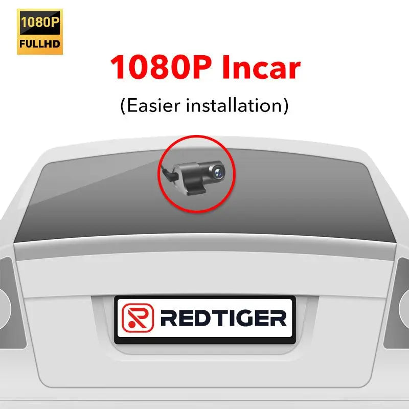 Redtiger F7NP 4K Front Rear Dash Cam F7NP