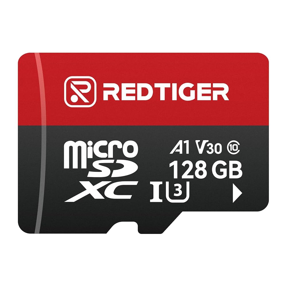 Redtiger 128GB/256GB SD Card For Dash Cam Class 10 U3