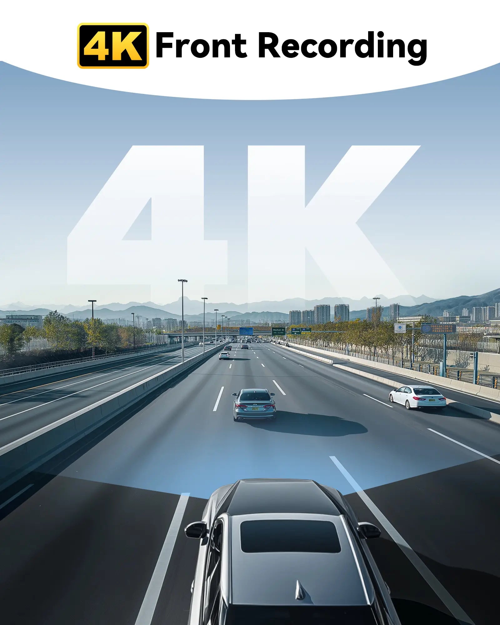 REDTIGER F9 Lite 4K Front Mini Dash Cam