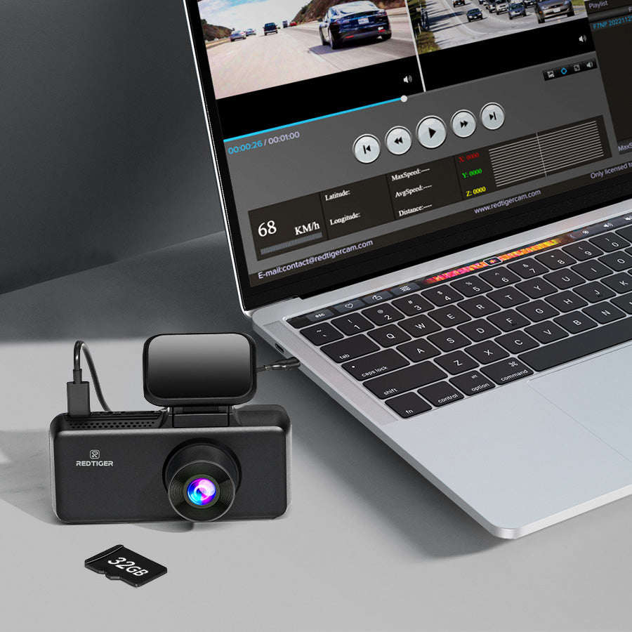 Redtiger 256GB SD Card For Dash Cam Class 10 U3