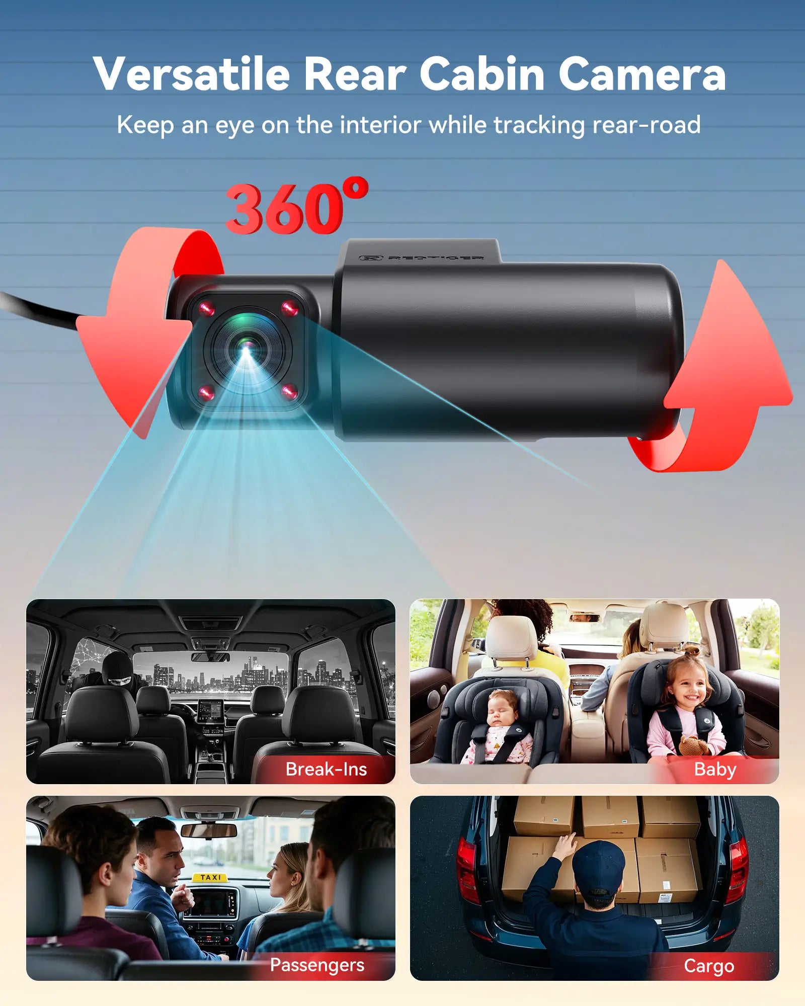 F17 Plus 4-Channel 2.7K Dash Cam with Sony STARVIS 2 & Wi‑Fi