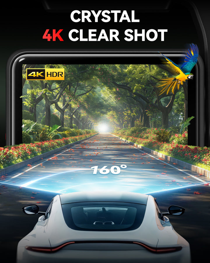 Redtiger F4 4K Voice Control Dash Cam  REDTIGER Official   