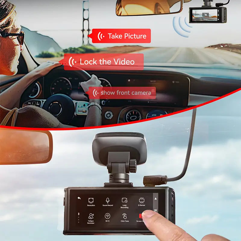 Redtiger F7NP 4K Dual Dash Cam