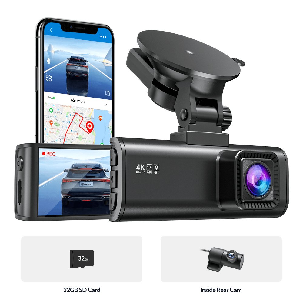 Redtiger F7NP 4K Front Rear Dash Cam Hot Sales REDTIGER Dash Cam F7NP Basic  